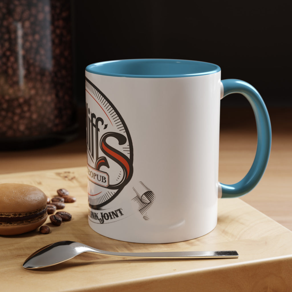 Orange Logo Accent Coffee Mug