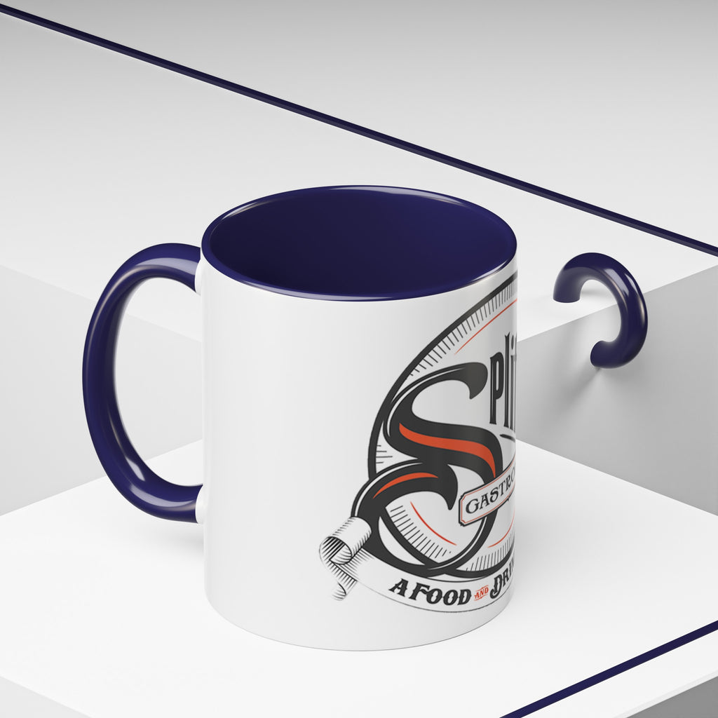 Orange Logo Accent Coffee Mug