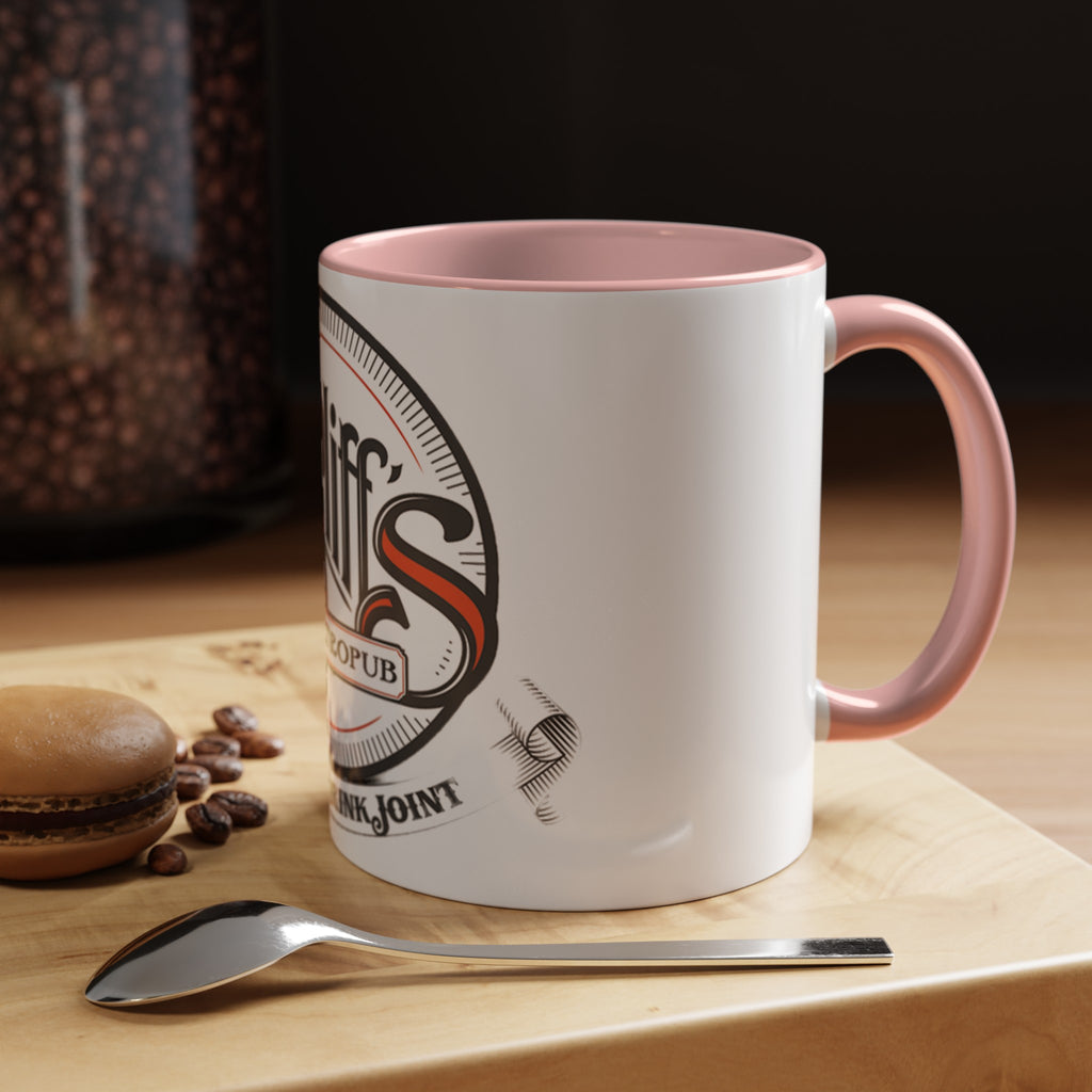 Orange Logo Accent Coffee Mug