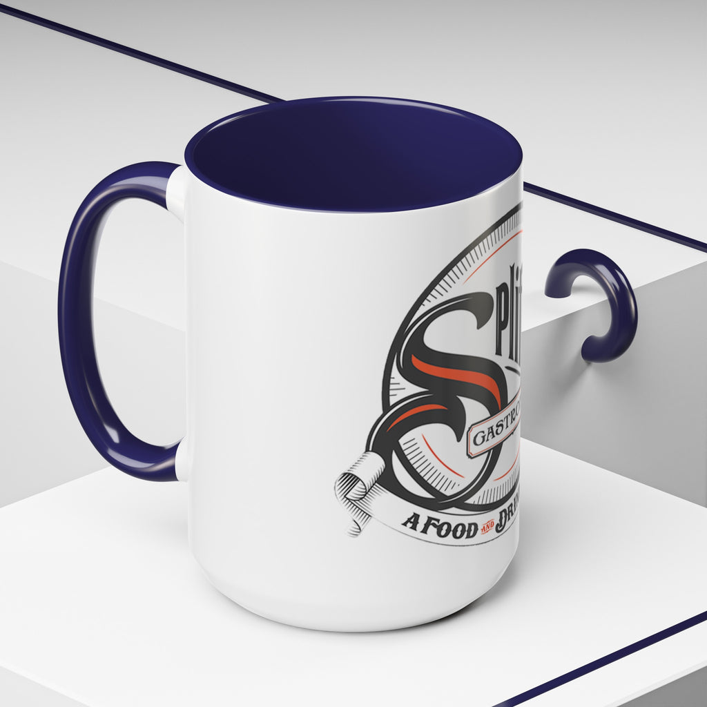 Orange Logo Accent Coffee Mug