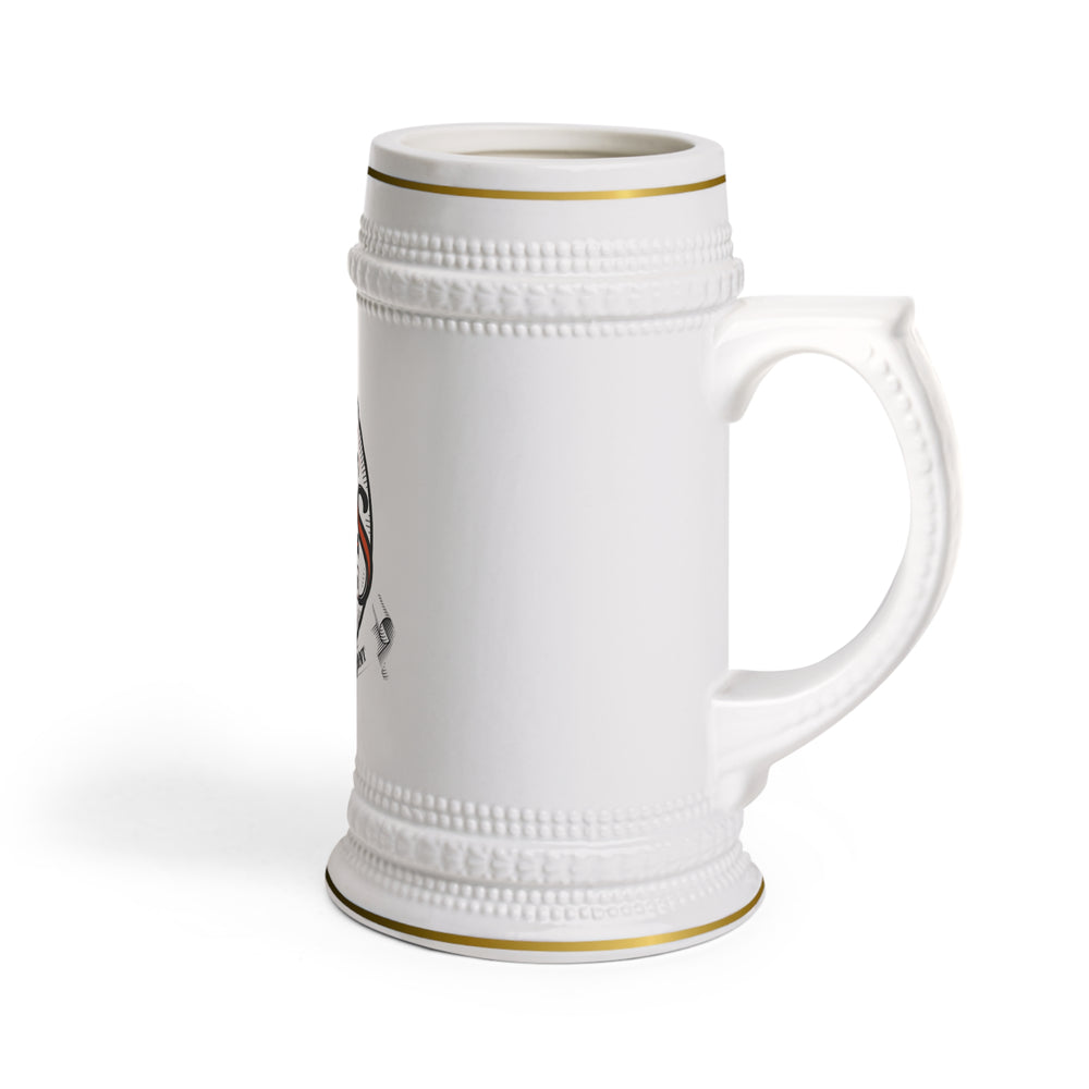 Orange Logo Beer Stein Mug