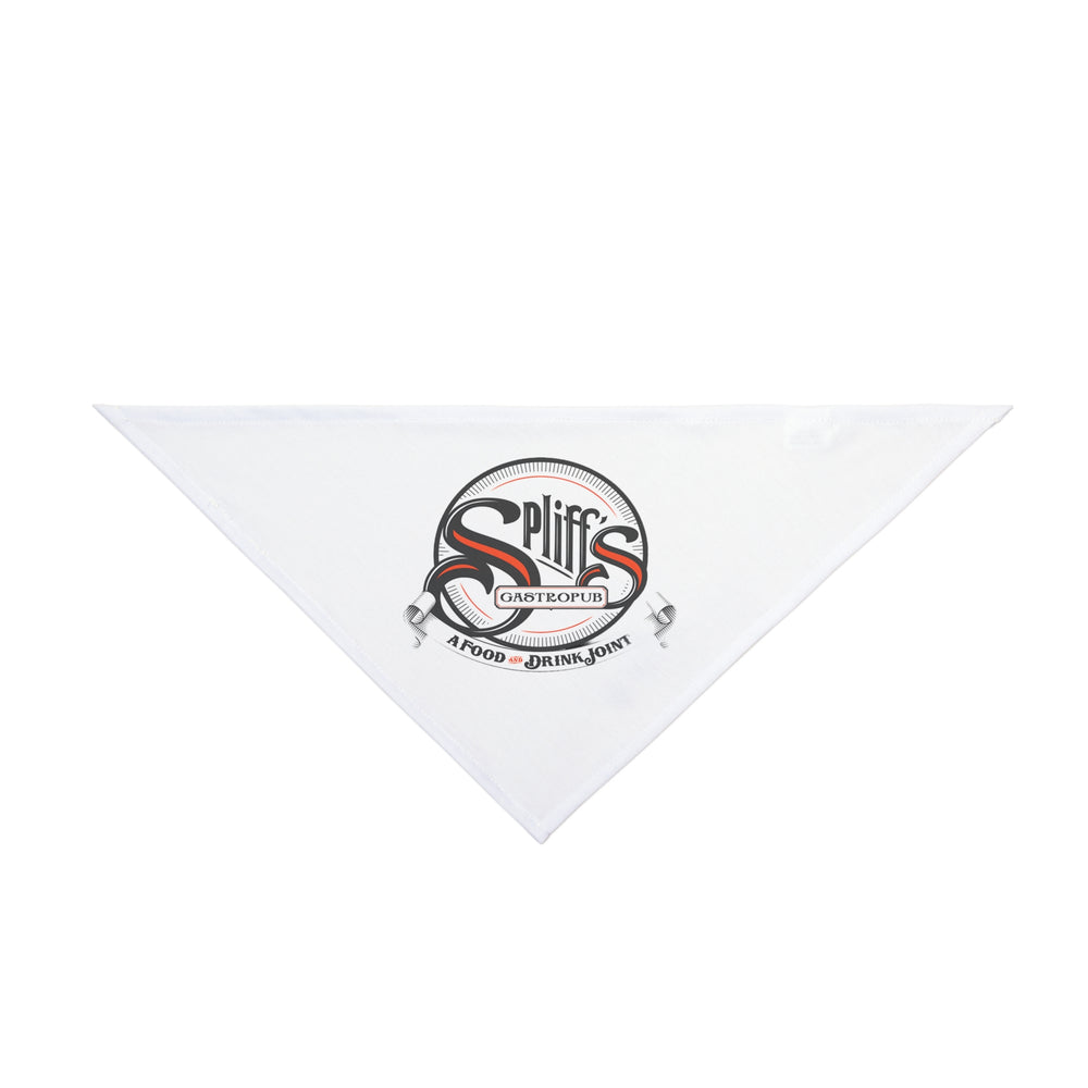 Orange Logo Pet Bandana