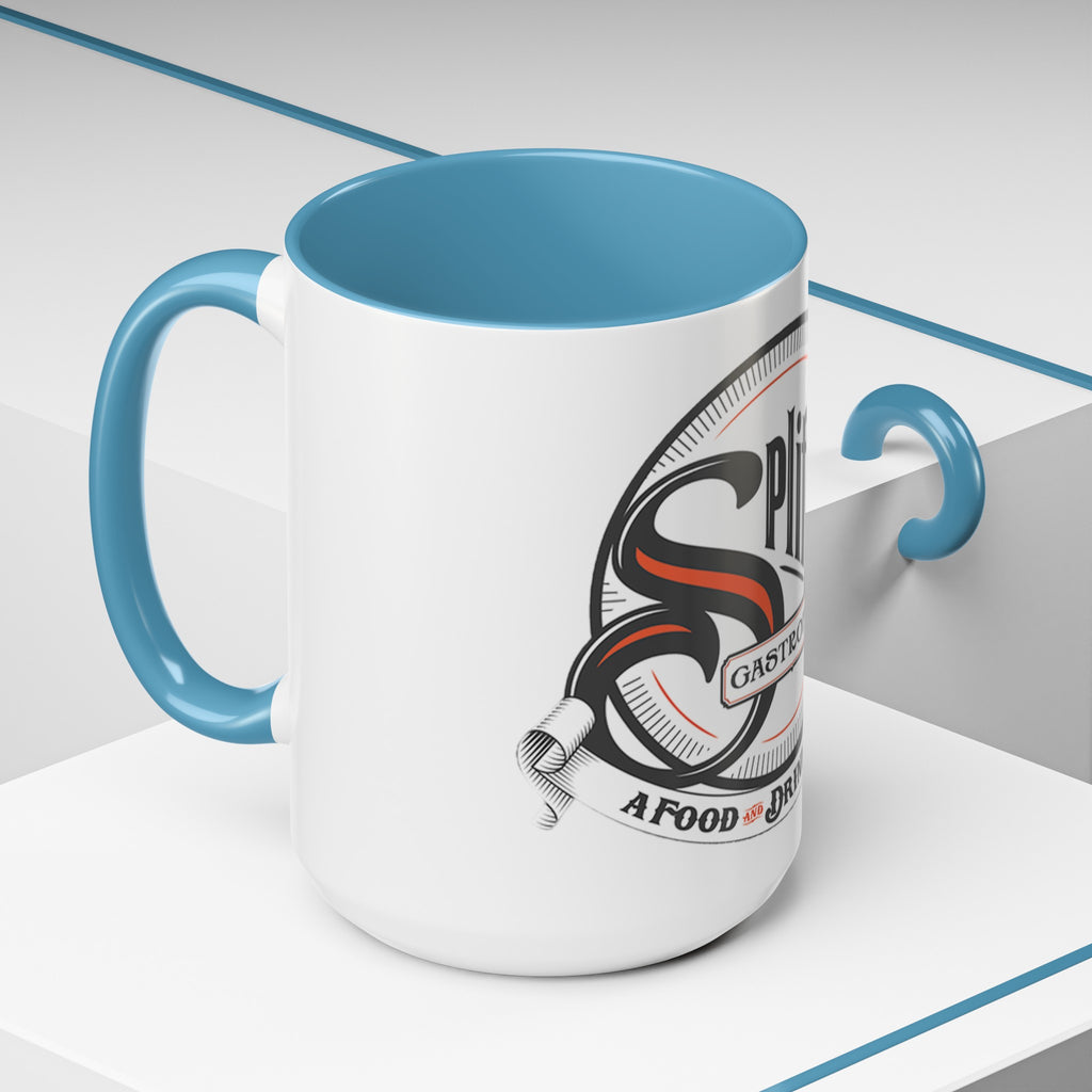 Orange Logo Accent Coffee Mug