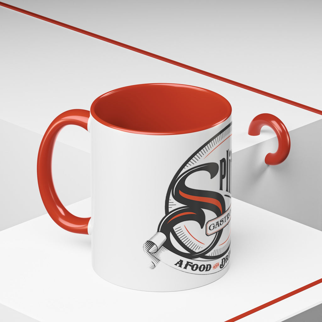 Orange Logo Accent Coffee Mug