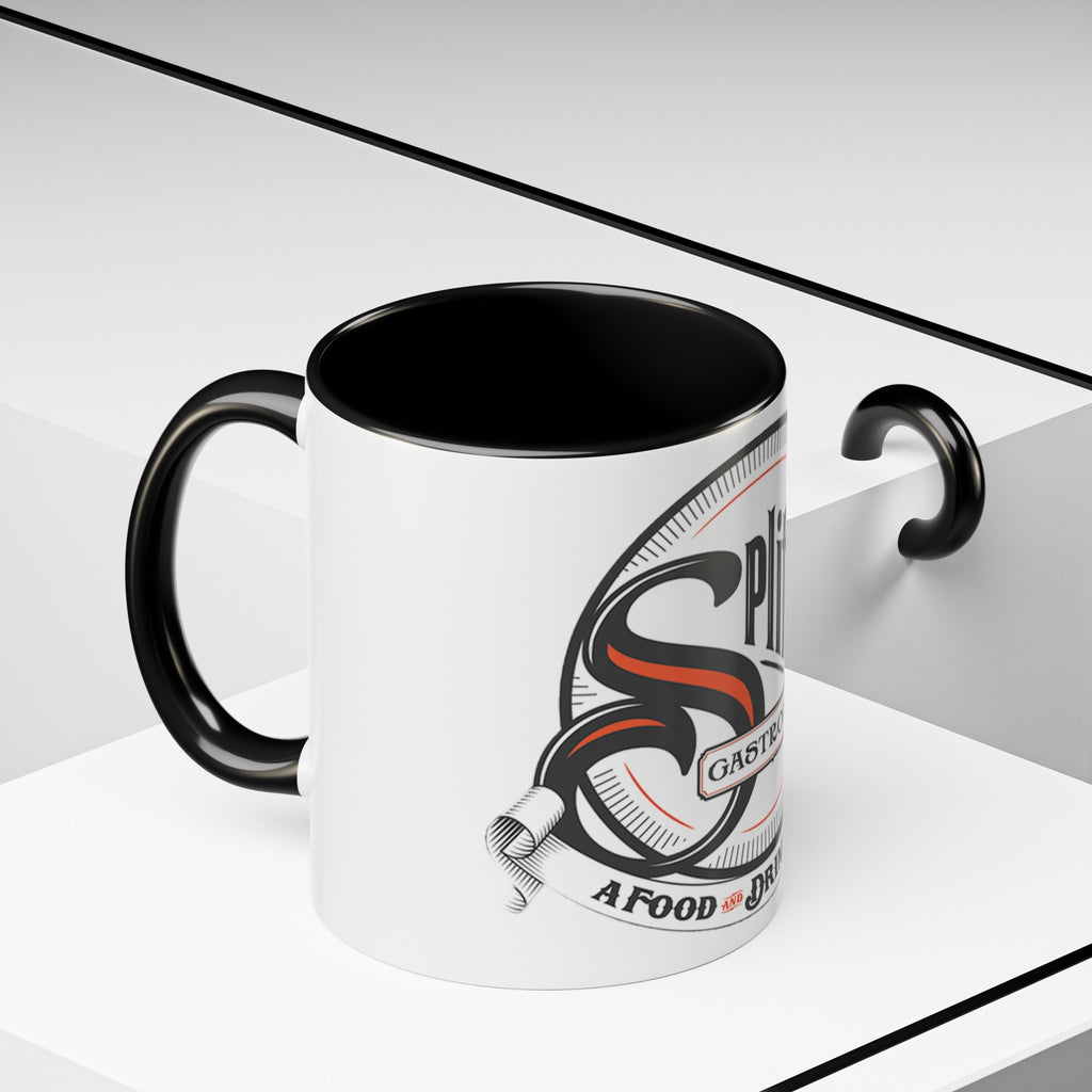 Orange Logo Accent Coffee Mug