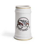 Orange Logo Beer Stein Mug