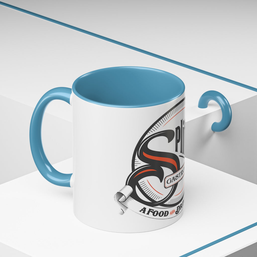 Orange Logo Accent Coffee Mug