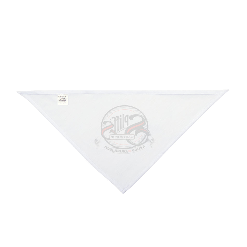 Orange Logo Pet Bandana
