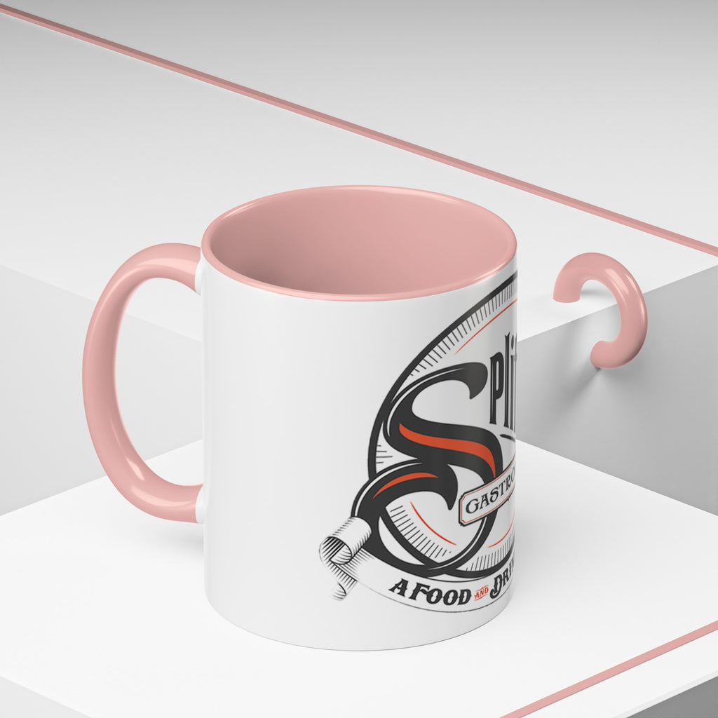 Orange Logo Accent Coffee Mug