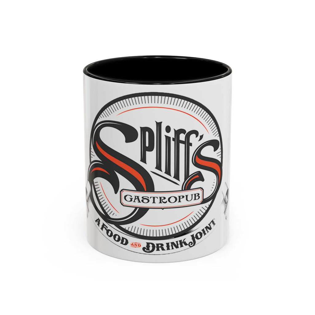Orange Logo Accent Coffee Mug