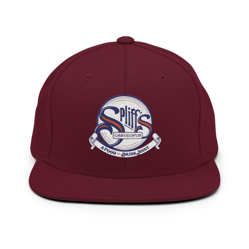 Classic Logo Snapback Hat - Maroon