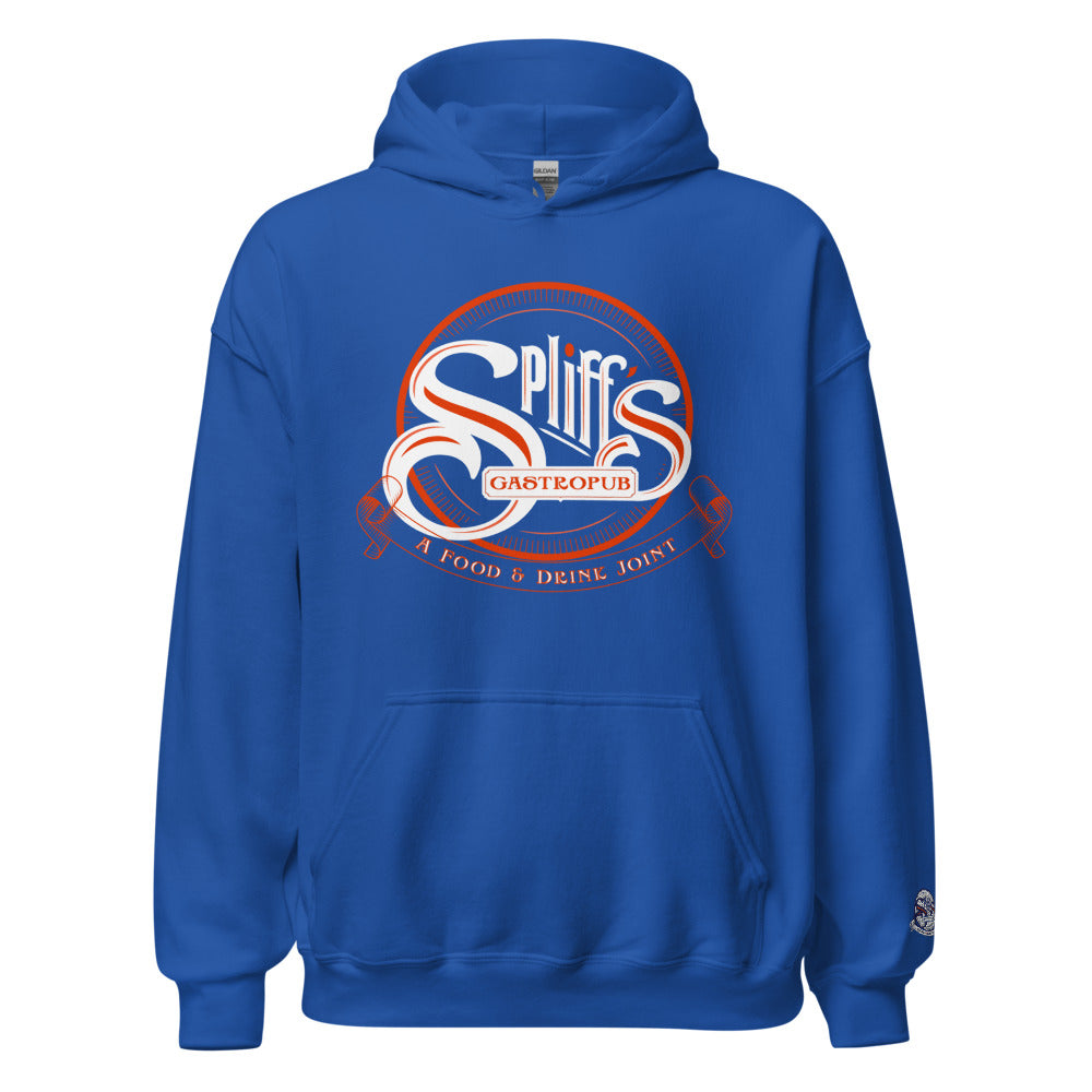 Orange Logo Unisex Hoodie - Royal