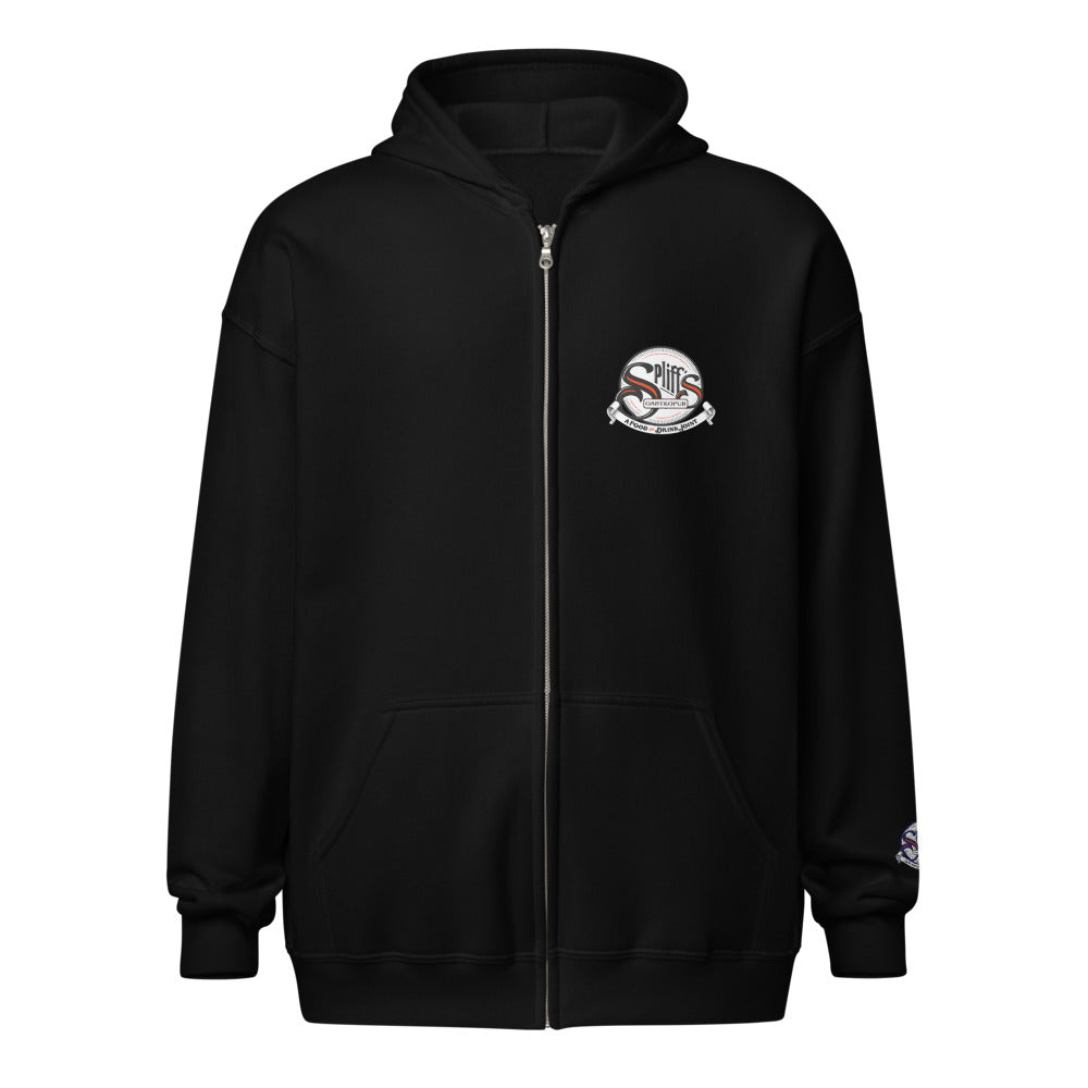 Classic Unisex Zip Hoodie - Black