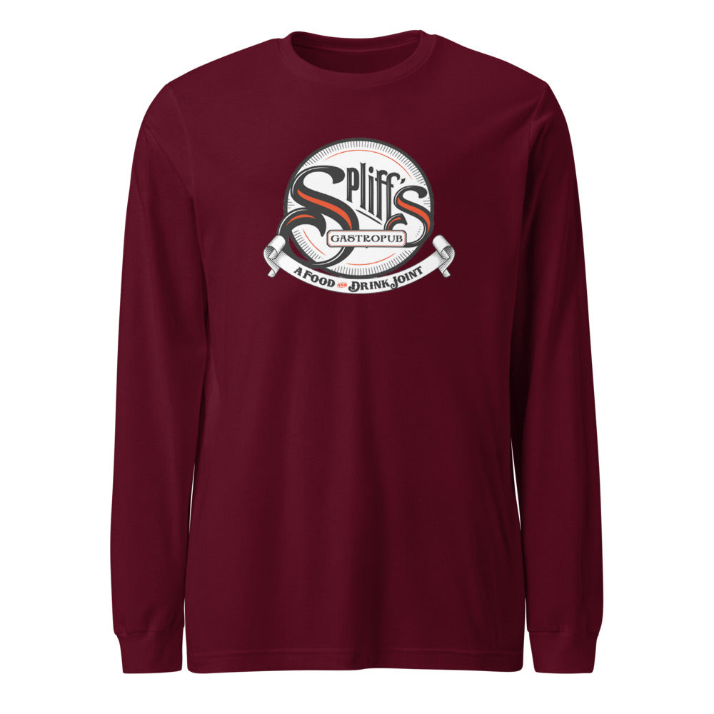 Classic Men's Long Sleeve Shirt - Maroon