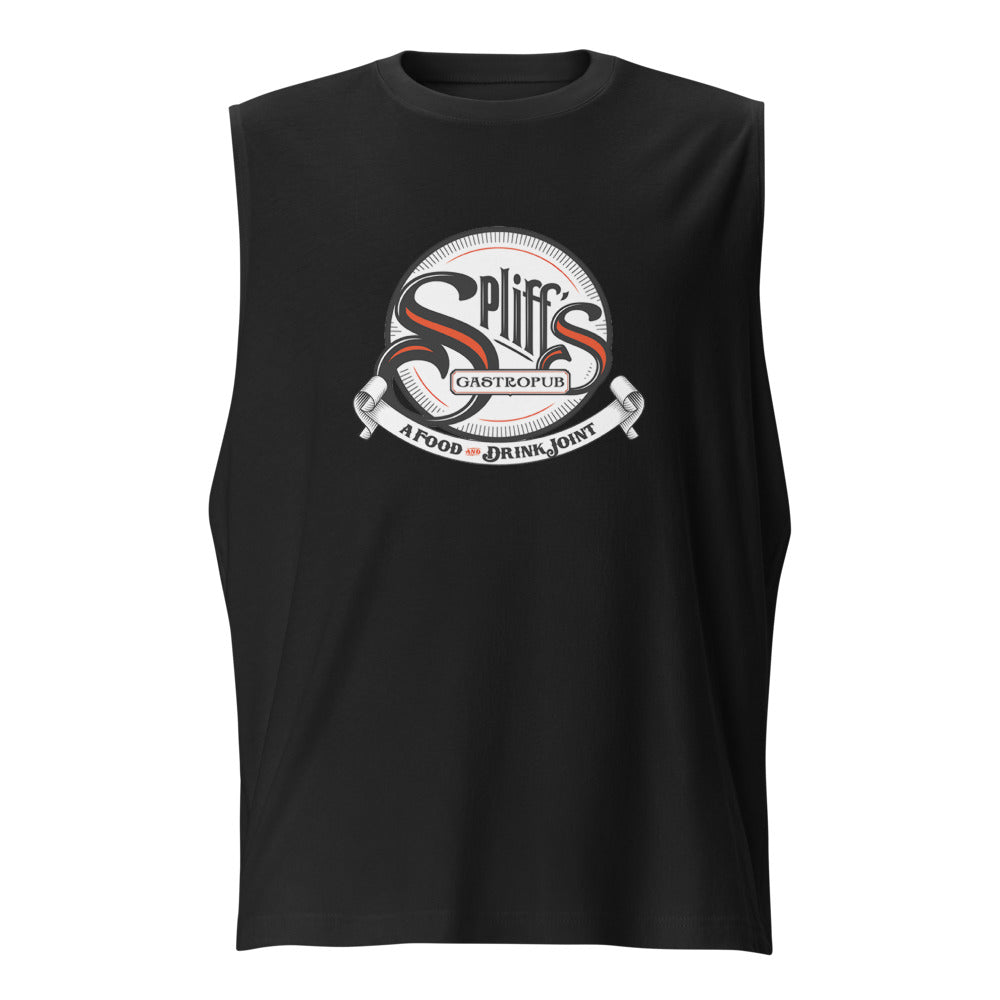 Classic Logo Men's Muscle Shirt - Black