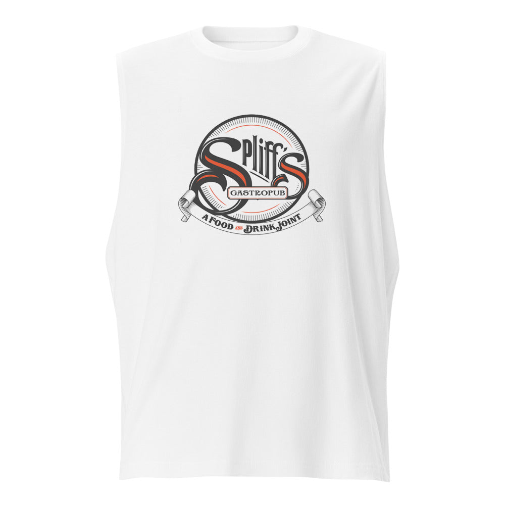 Classic Logo Men's Muscle Shirt - White