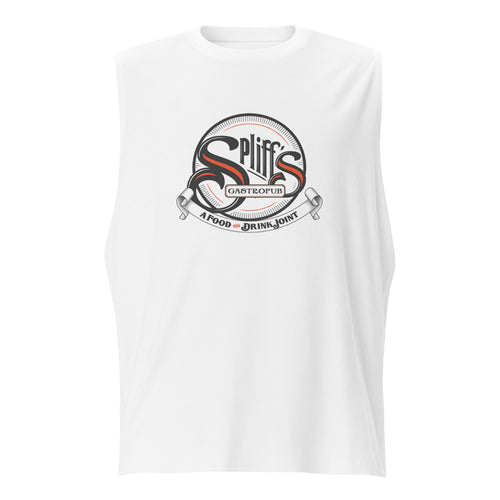Classic Logo Men's Muscle Shirt - White