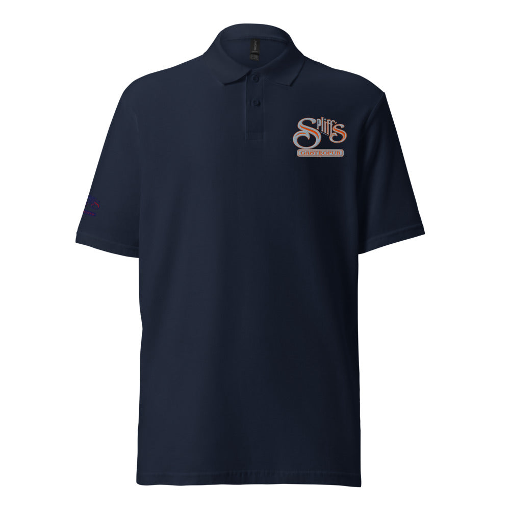 Men's pique polo shirt - Navy