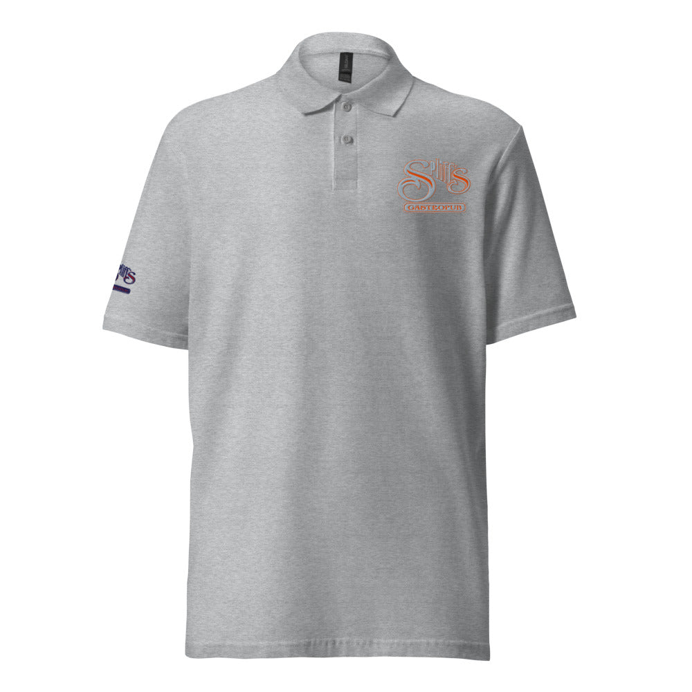 Men's pique polo shirt - Sport Grey