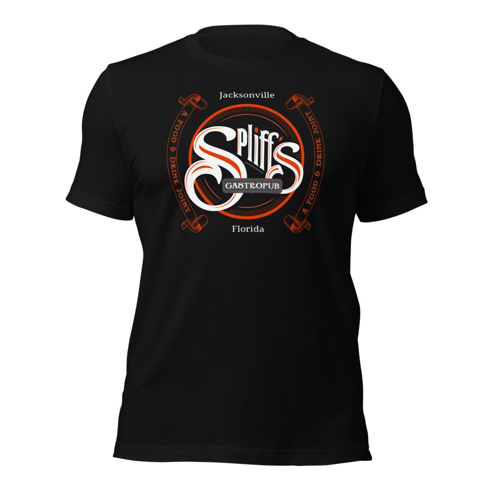 Double Banner Men's Tee - Black