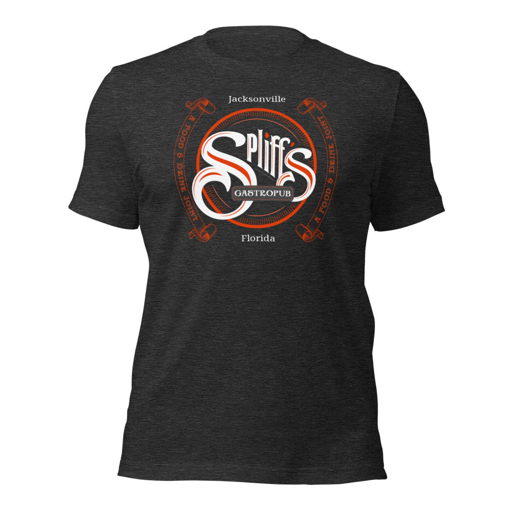 Double Banner Men's Tee - Dark Grey Heather