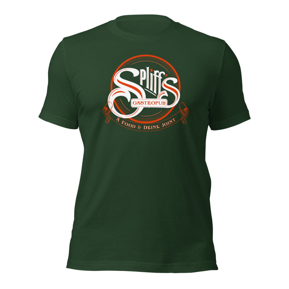Orange Logo Men's Tee - Forest