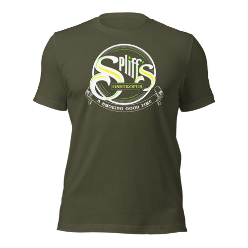 A Smoking Good Time Men's Tee - Military Green