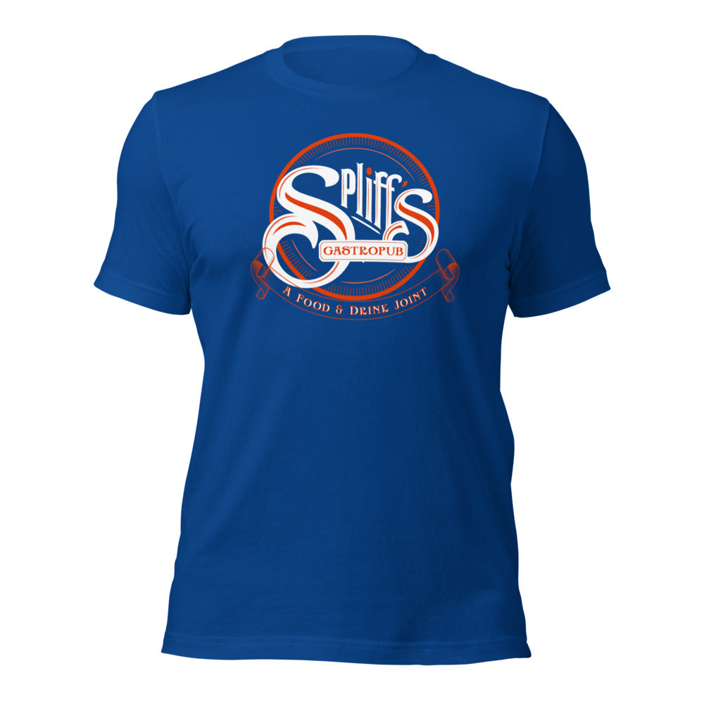 Orange Logo Men's Tee - True Royal