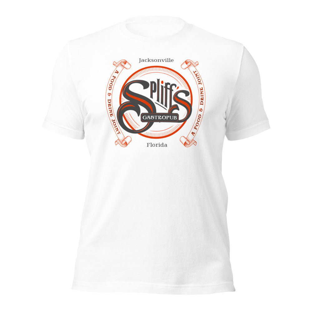 Double Banner Men's Tee - White