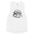 Classic Logo Ladies’ Muscle Tank - White
