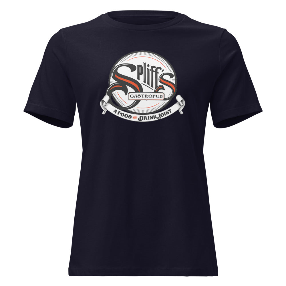 Classic Logo Woman's Tee - Navy